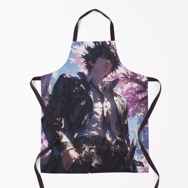 Item preview, Anime Swordsman Urban Night Cherry Blossom Cool Stance Shinya Kogami designed and sold by mildaclairmo.