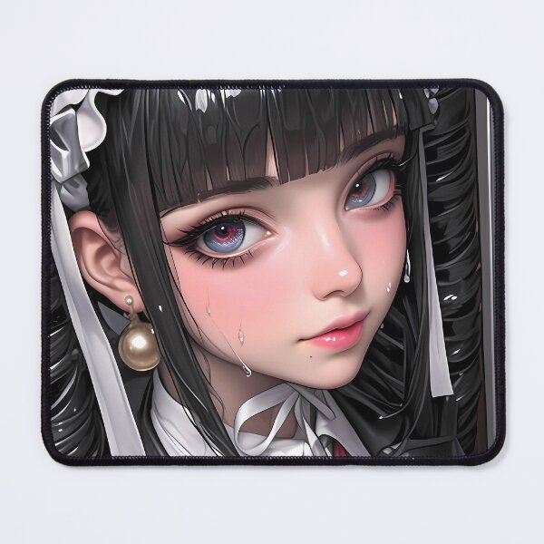Item preview, Celestia Ludenberg Danganronpa Gothic Maid Girl Crimson Eyes Black Drama designed and sold by mildaclairmo.