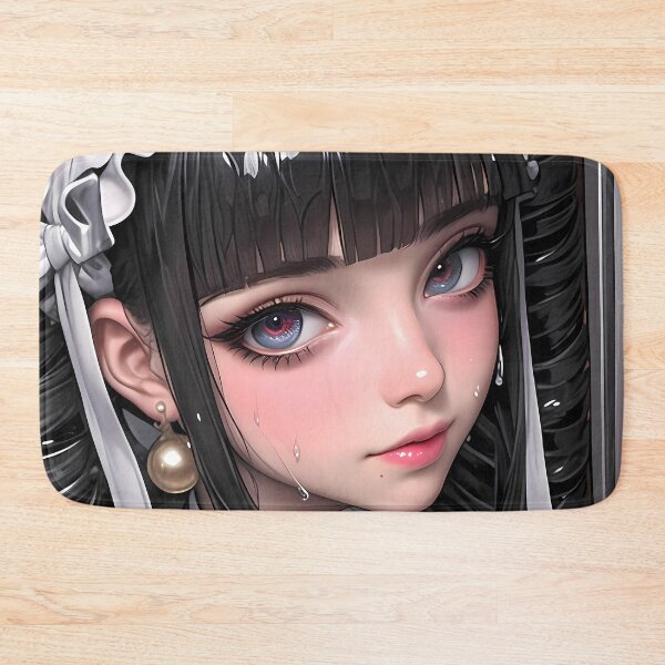 Item preview, Celestia Ludenberg Danganronpa Gothic Maid Girl Crimson Eyes Black Drama designed and sold by mildaclairmo.