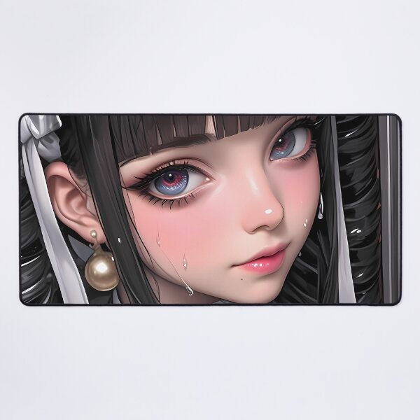 Item preview, Celestia Ludenberg Danganronpa Gothic Maid Girl Crimson Eyes Black Drama designed and sold by mildaclairmo.