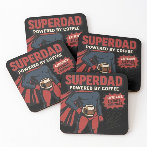 Item preview,  Superdad – Coffee Hero  designed and sold by Power Within Prints.