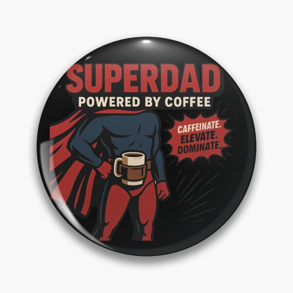 Item preview,  Superdad – Coffee Hero  designed and sold by Power Within Prints.