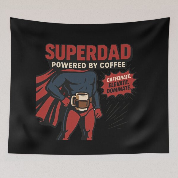 Item preview,  Superdad – Coffee Hero  designed and sold by Power Within Prints.