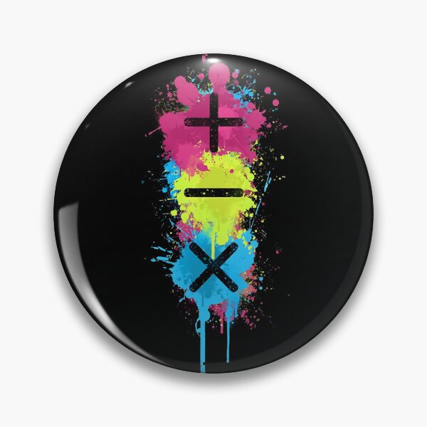 Item preview, Vibrant Arithmetic Splash Art designed and sold by blackshion.