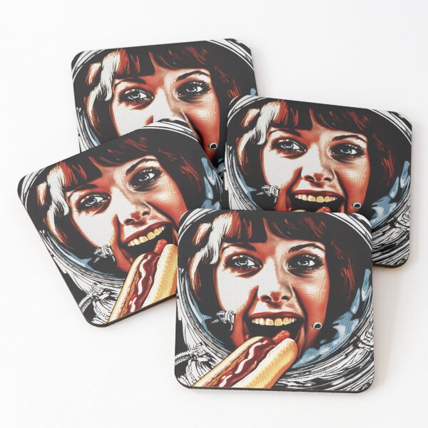 Item preview, 1970s Aesthetic | Floating Wurst Cartoon Pop Art designed and sold by NickWhittleArt.