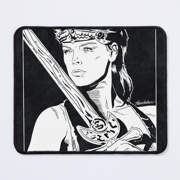 Item preview, RED SONJA (Black and White) designed and sold by FamousWeirdosRB.