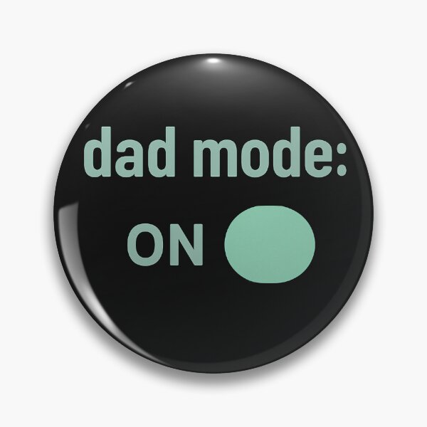 Item preview, Dad Mode: ON – Minimalist Tech  designed and sold by Power Within Prints.