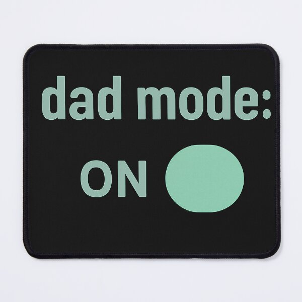Item preview, Dad Mode: ON – Minimalist Tech  designed and sold by Power Within Prints.