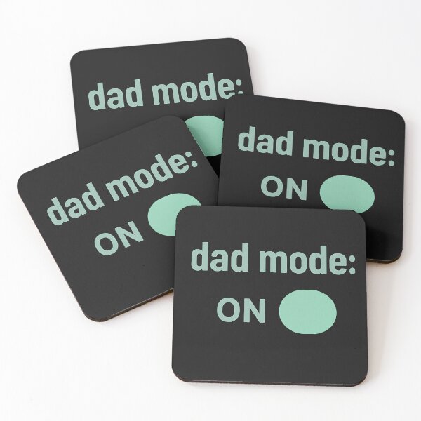 Item preview, Dad Mode: ON – Minimalist Tech  designed and sold by Power Within Prints.