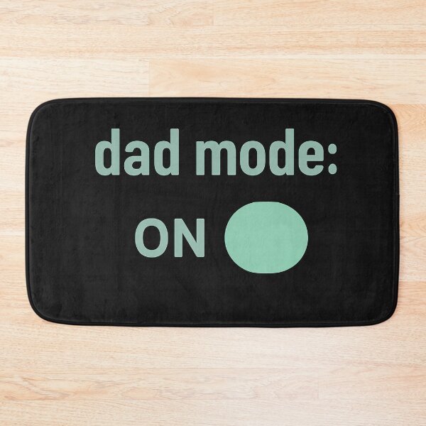 Item preview, Dad Mode: ON – Minimalist Tech  designed and sold by Power Within Prints.