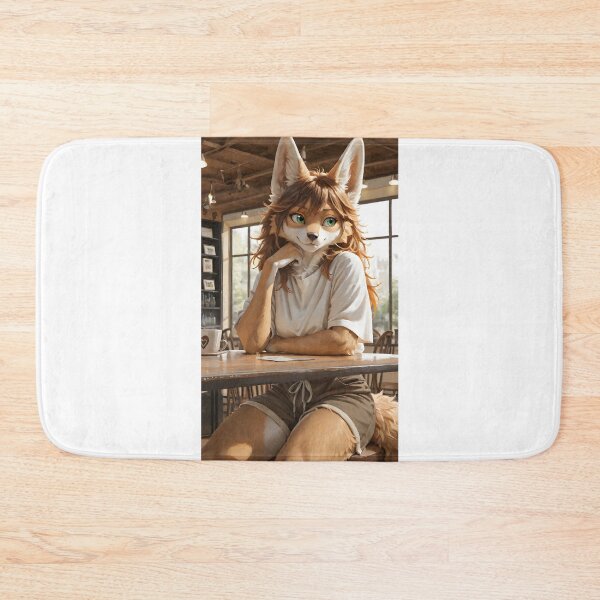 Item preview, Furry fox anthro cafe designed and sold by penzone.