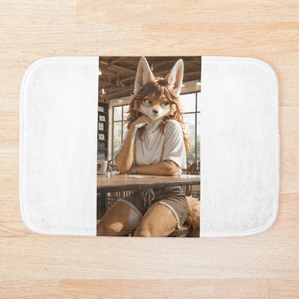 Item preview, Furry fox anthro cafe designed and sold by penzone.