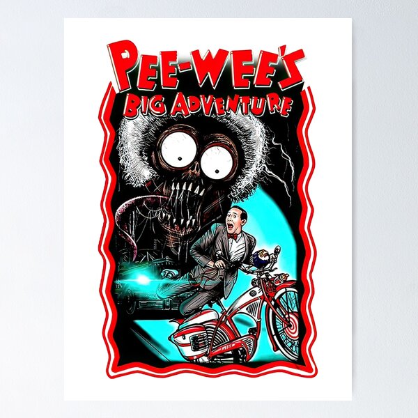 Item preview, Pee Wee's Big Adventures Bicycle 80s Retro designed and sold by deristageagadir.