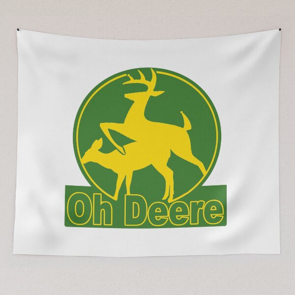 Item preview, Oh Deere;  designed and sold by StickerApe.