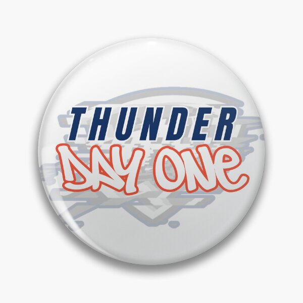 Item preview, Oklahoma City Thunder "Day One" Glitch Logo Shirt – FanWagon Exclusive designed and sold by Fanwagon.