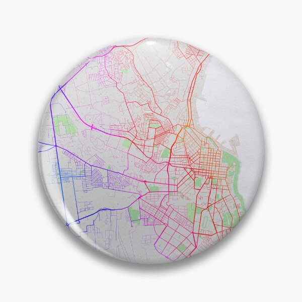 Item preview, Odesa City Map Ukraine - Colorful designed and sold by deMAP.