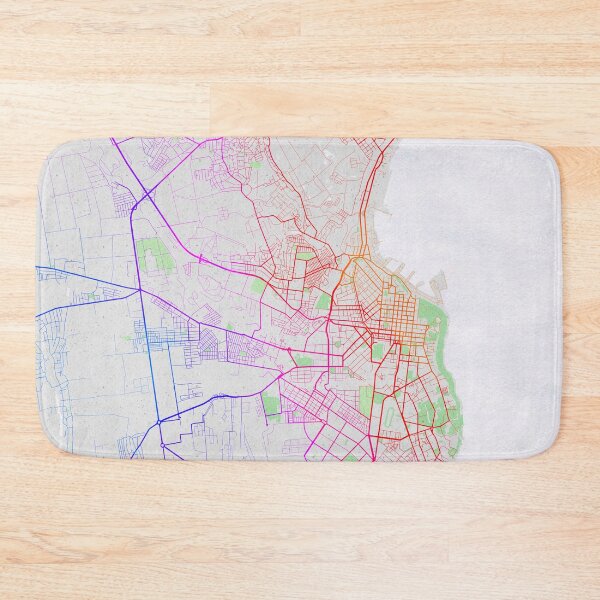 Item preview, Odesa City Map Ukraine - Colorful designed and sold by deMAP.
