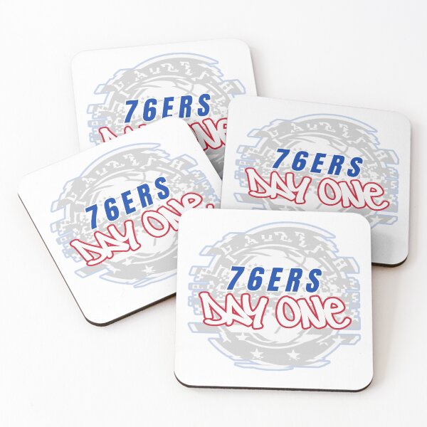 Item preview, Philadelphia 76ers "Day One" Glitch Logo Shirt – FanWagon Exclusive designed and sold by Fanwagon.