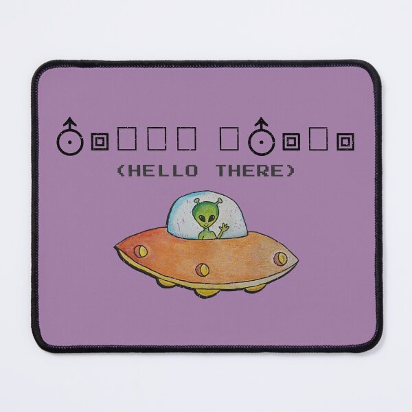 Item preview, Alien Message – “Hello There” Translation designed and sold by KawaiiNugs.