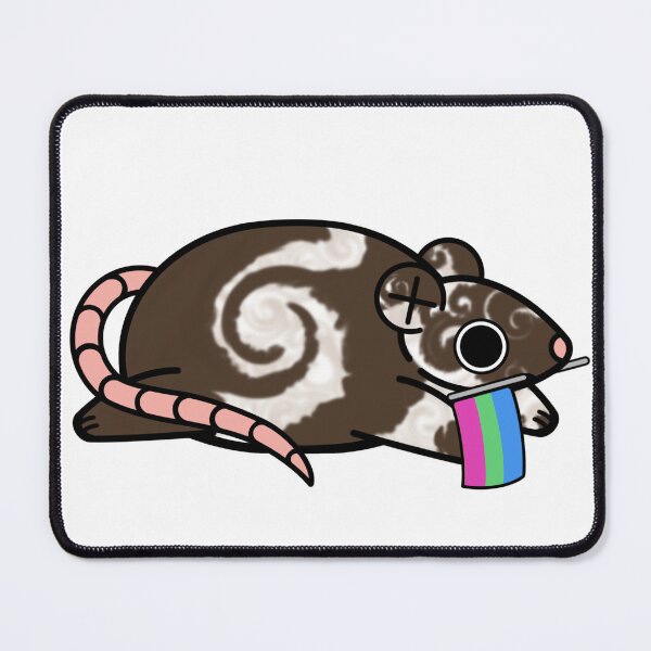 Item preview, Pride rat, Polysexual Pride Flag designed and sold by LCDemon.