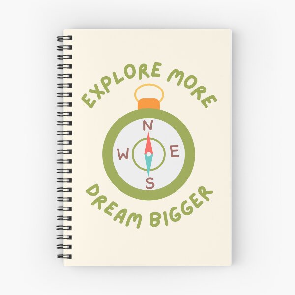 Item preview, Explore More, Dream Bigger Compass Adventure Design designed and sold by Rocklights.
