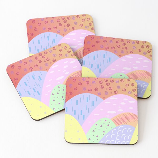 Item preview, Fantastic multicolored landscape design designed and sold by Martapp.