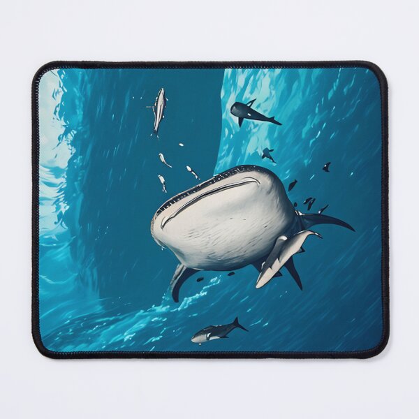 Item preview, Whale Shark Under Boat designed and sold by RainbowGuacamol.
