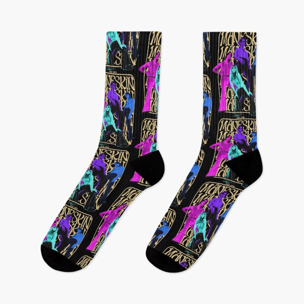 Item preview, ManeskinBand Colorful retro art designed and sold by stelladaodo.