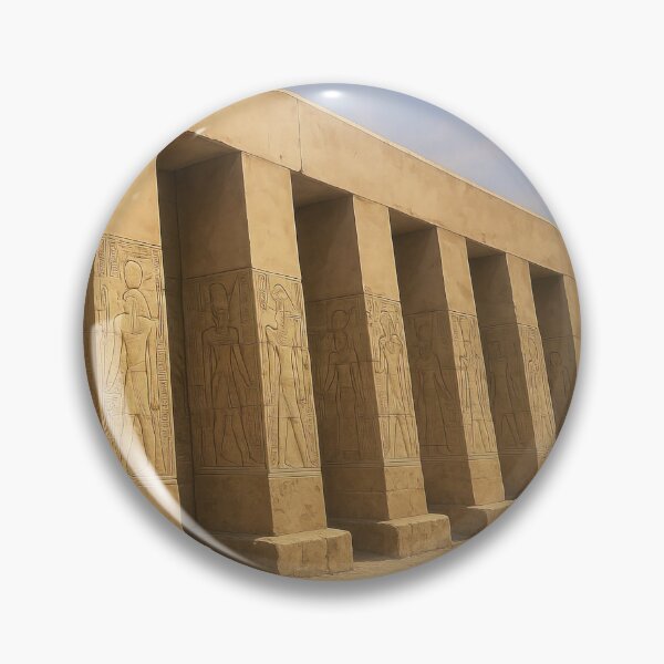 Item preview, Facade of Seti I Temple in Abydos designed and sold by KAI-Studio.