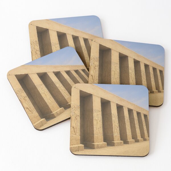 Item preview, Facade of Seti I Temple in Abydos designed and sold by KAI-Studio.