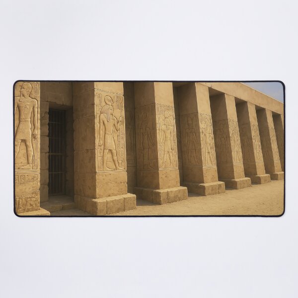 Item preview, Facade of Seti I Temple in Abydos designed and sold by KAI-Studio.