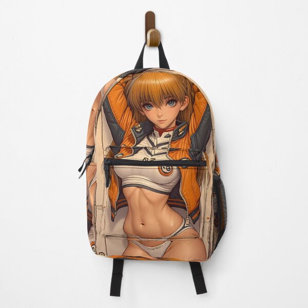 Item preview, Asuka Langley Soryu Neon Genesis Evangelion Anime Girl Jacket Bold Stance Beauty designed and sold by rivettlihuiq.