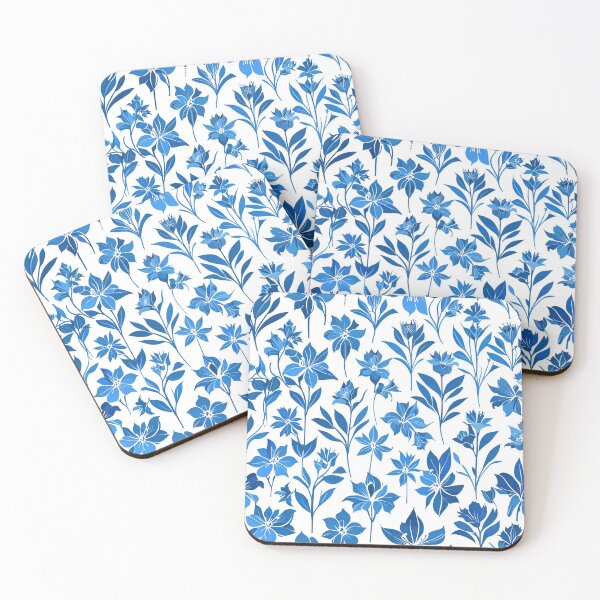 Item preview, Scandinavian Bellflower Patterns designed and sold by CoolPixels.