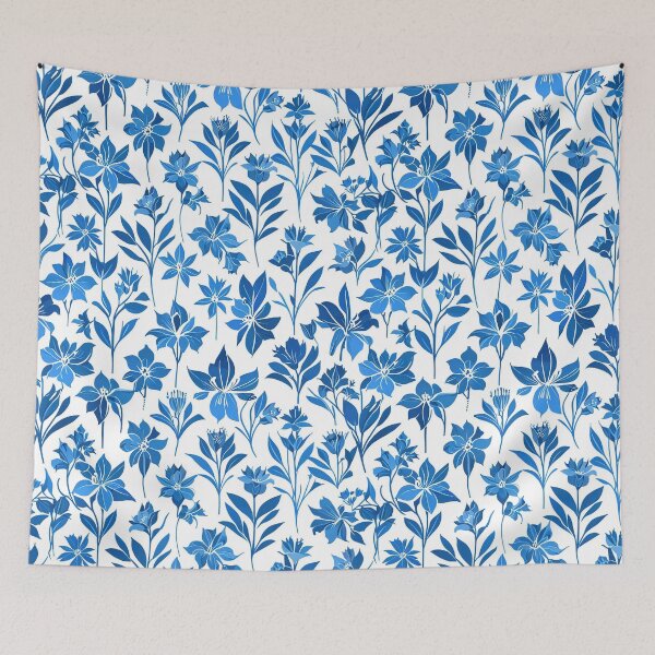 Item preview, Scandinavian Bellflower Patterns designed and sold by CoolPixels.