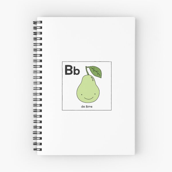 Item preview, B = die Birne / pear / German ABC, deutsche Alphabet / colors designed and sold by abroadland.