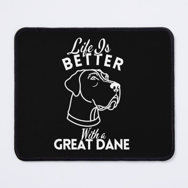 Item preview, Life Is Better With a Great Dane – Minimalist Gentle Giant Dog Design designed and sold by GoodyPaws.