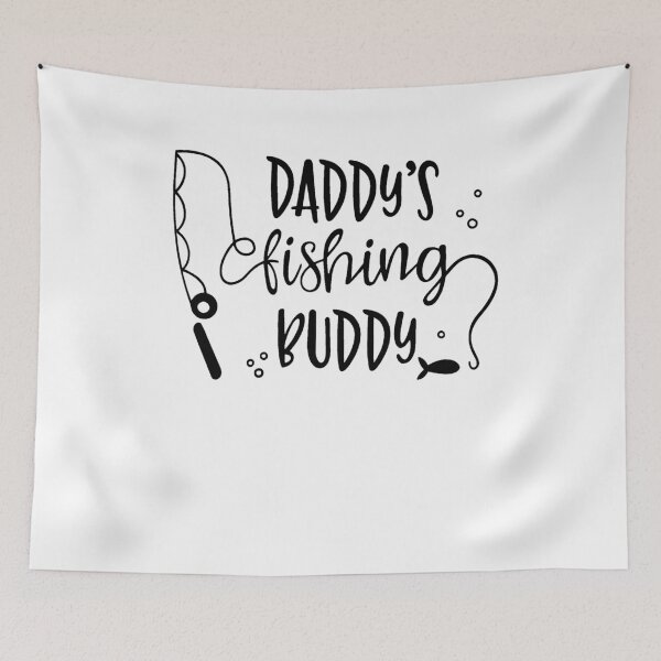 Item preview, Daddy's Fishing Buddy I'm Going Fishing With Daddy New Dad Pregnancy Announcement Fathers Day Shower designed and sold by XuanhieuBp.