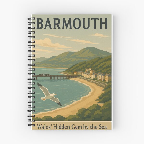 Item preview,  Barmouth – Wales' Hidden Gem by the Sea designed and sold by kablon art ⭐⭐⭐⭐.