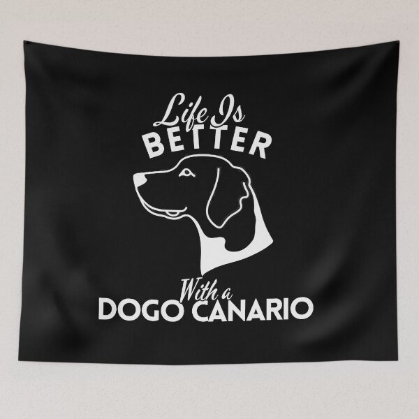 Item preview, Life Is Better With a Dogo Canario – Minimalist Powerful Guardian Dog Design designed and sold by GoodyPaws.