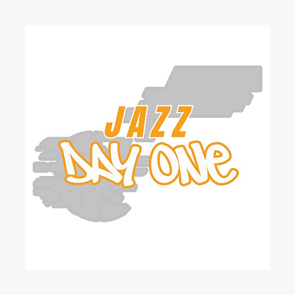 Item preview, Utah Jazz "Day One" Glitch Logo Shirt – FanWagon Exclusive designed and sold by Fanwagon.