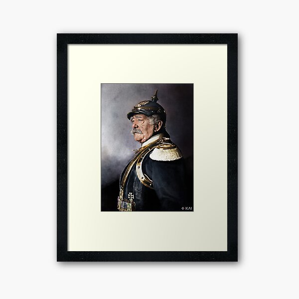 Vista previa del artículo con la obra «Otto von Bismarck, 1894 coloreado», diseñado y vendido por KAI-Studio.