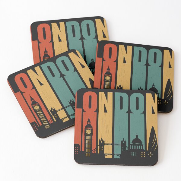 Item preview,  Vintage London Skyline Typography designed and sold by darkzak.