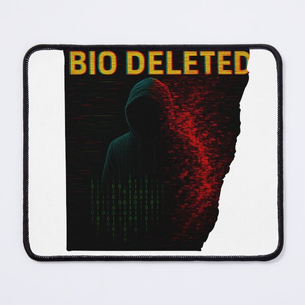 Item preview, Biography Deleted Cyberpunk Graphic T-Shirt designed and sold by InkTrade.