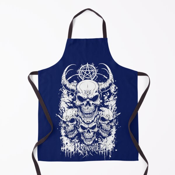 Item preview, Menacing Skulls With Pentagram designed and sold by Aise06.
