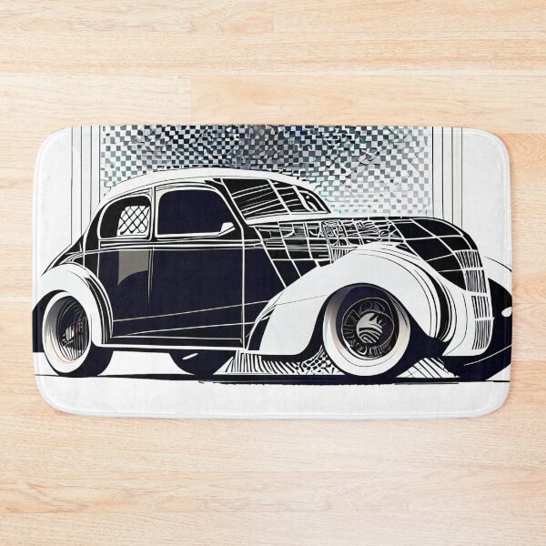 Item preview, Retro Lines: Classic Coupe Art Deco Style designed and sold by ShadowAndSlate.