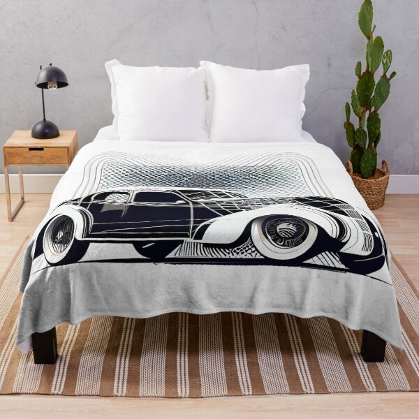 Item preview, Retro Lines: Classic Coupe Art Deco Style designed and sold by ShadowAndSlate.