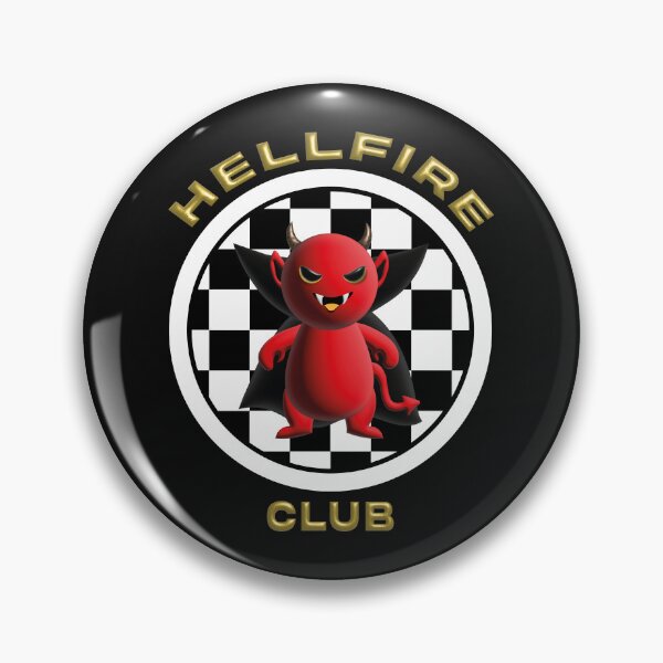 Item preview, Hellfire club logo with a 3D demon designed and sold by Martapp.