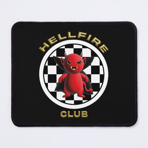 Item preview, Hellfire club logo with a 3D demon designed and sold by Martapp.