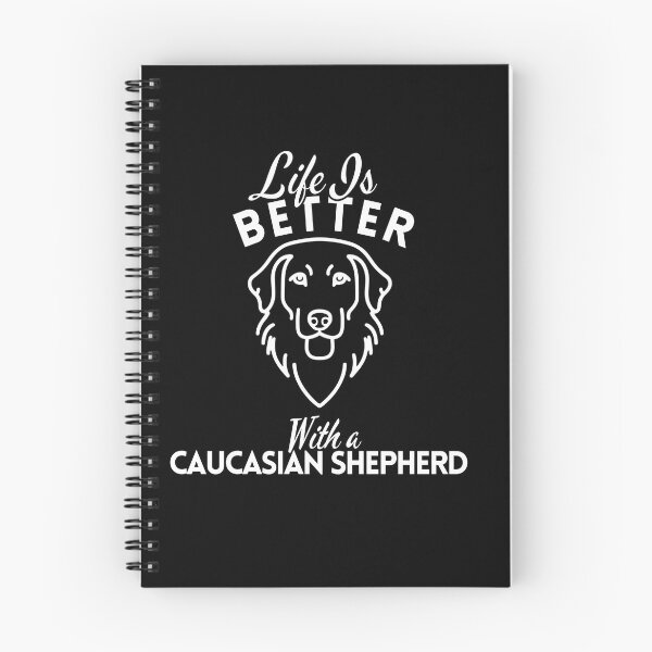 Item preview, Life Is Better With a Caucasian Shepherd – Minimalist Fierce Guardian Dog Design designed and sold by GoodyPaws.