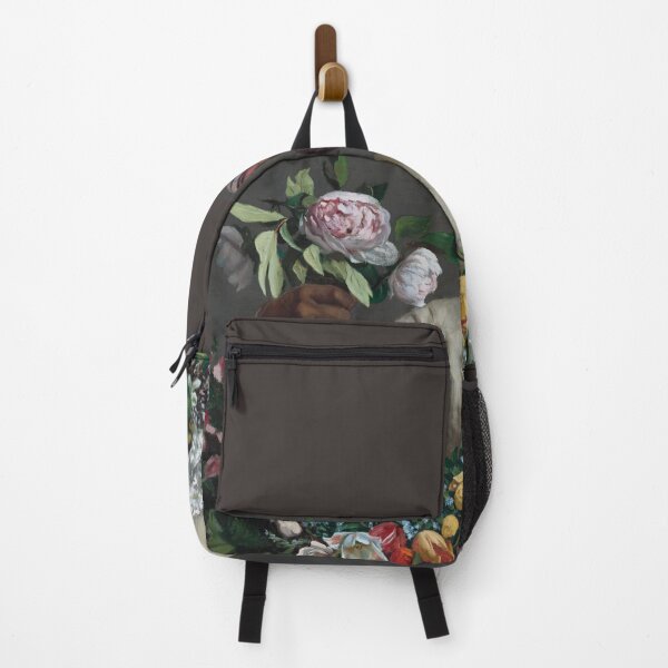 Item preview, "Young Woman with Peonies" by Frédéric Bazille Artist, French, 1841 - 1870 designed and sold by DeclanGreer.